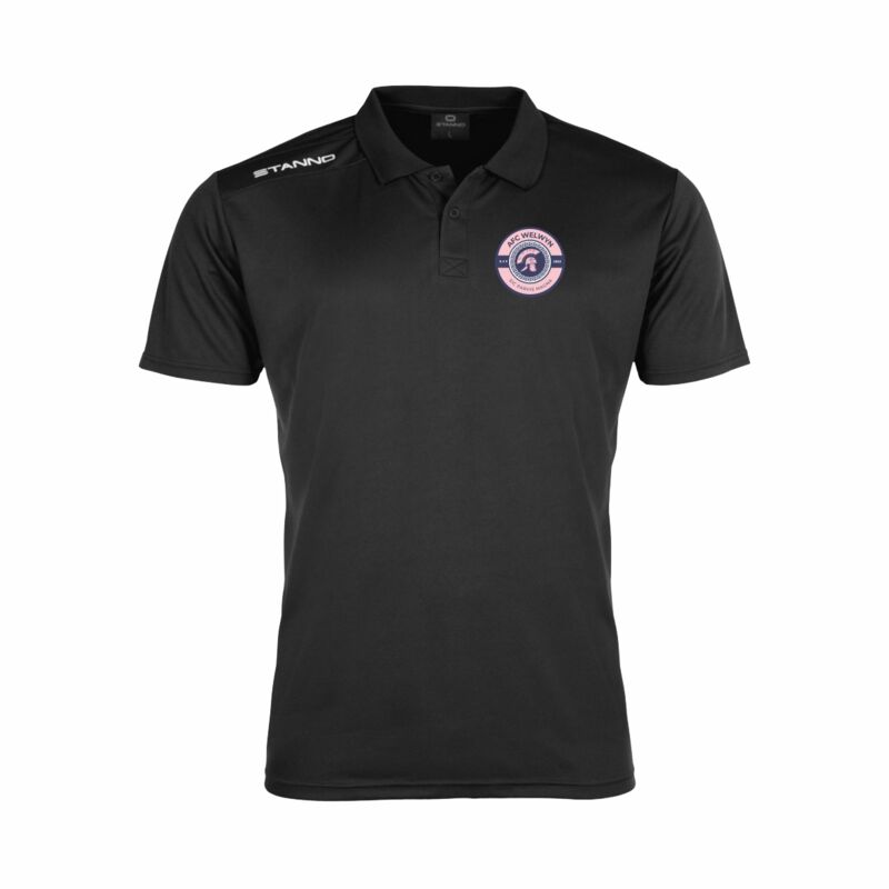 AFC Welwyn Polo Shirt Black - Senior Thumbnail