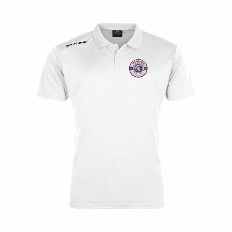 AFC Welwyn Polo Shirt White - Senior Thumbnail